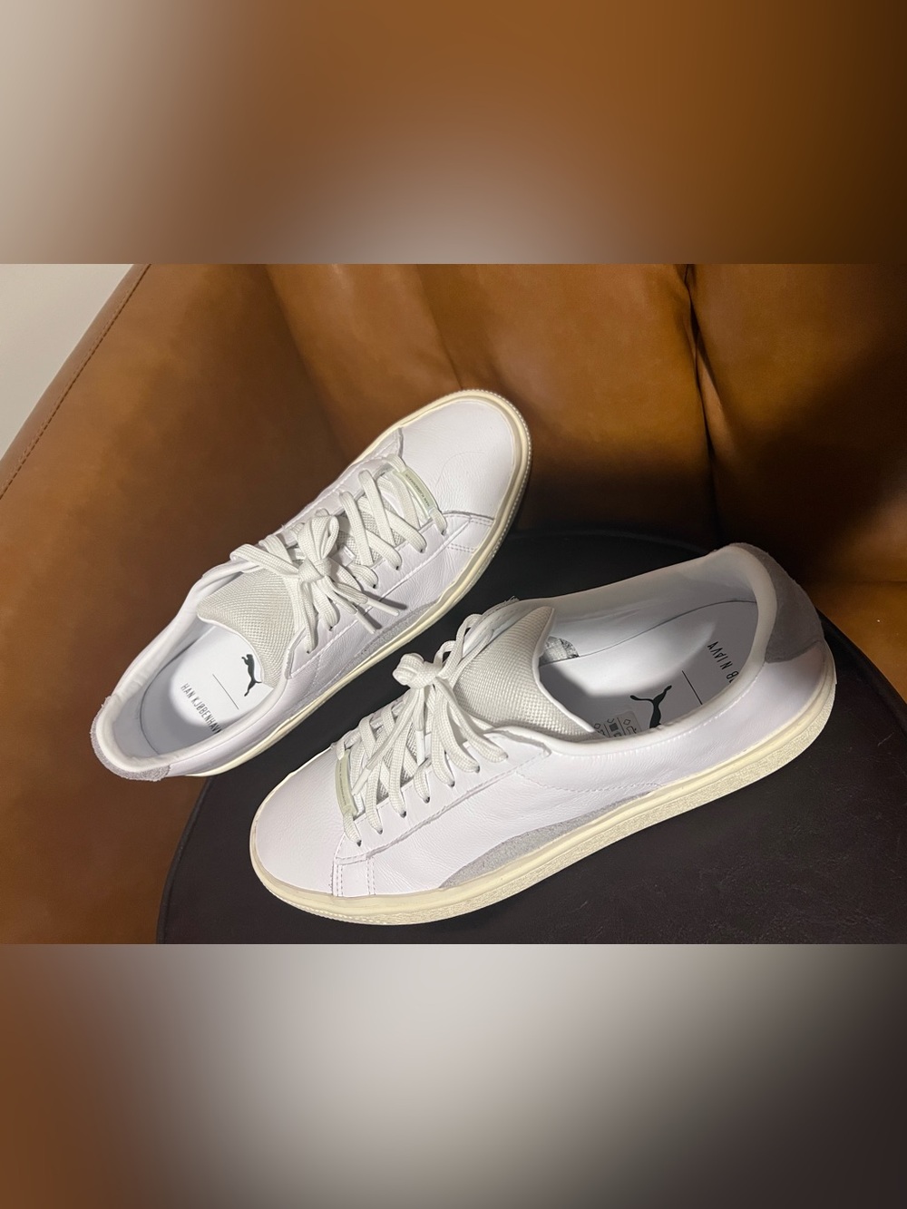 Puma x Han Kjøbenhavn Basket in "Cream White"  men’s 11
